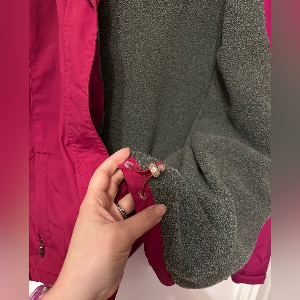 Vintage pink LLBean All Weather Jacket with Fleece Lining - Picture 4 of 9